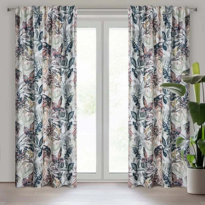 ZASŁONA LILIA NA TAŚMIE 140X270 CM BIAŁY ZASŁONA LILIA NA TAŚMIE 140X270 CM BIAŁY