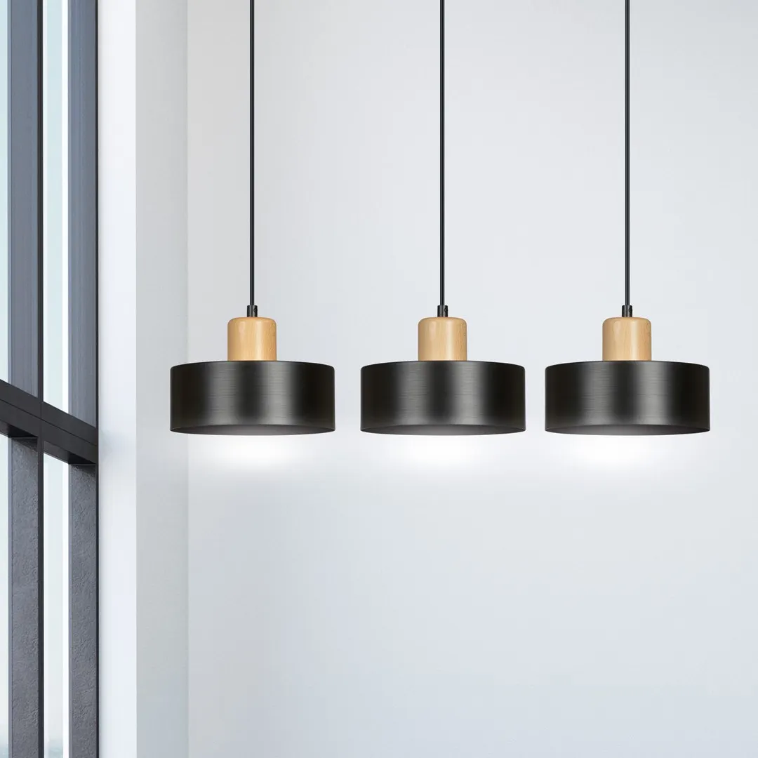 Lampa wisząca TORIN Czarny 1046/3 - 1046/3