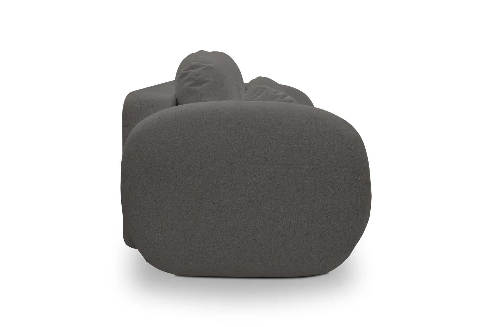 Sofa rozkładana z pojemnikiem OLIO SICURIO 238 cm grafitowa - OLIO_SO_SICURIO80