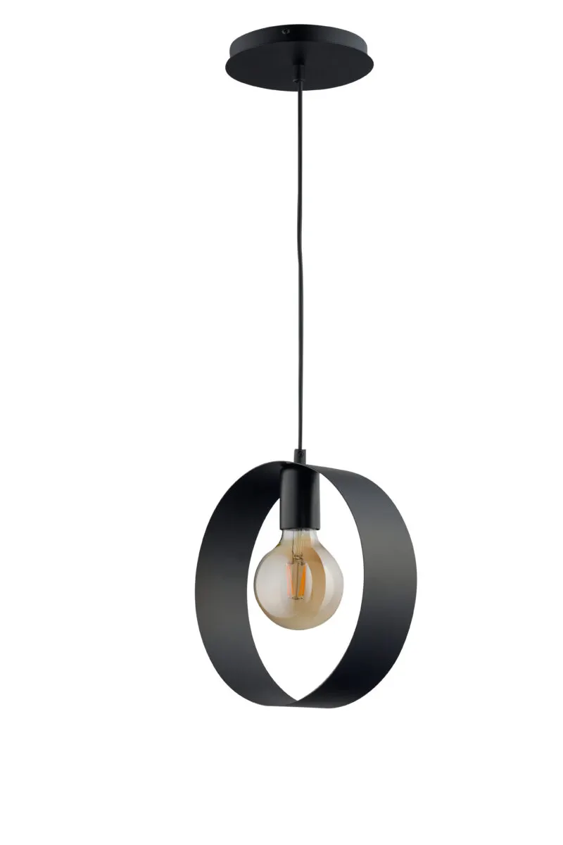 Lampa wisząca HAPPY 1 czarna