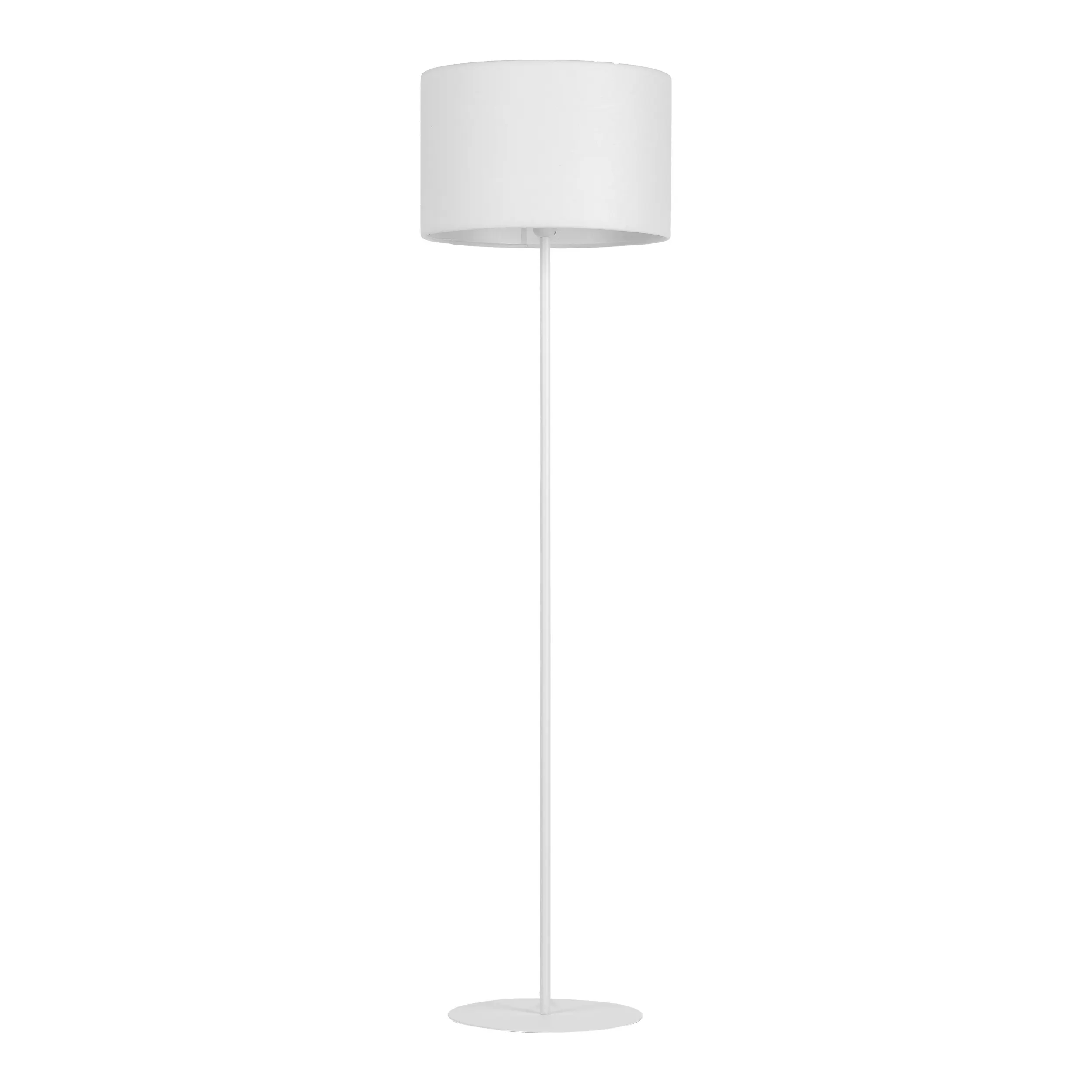 Lampa podłogowa RENO biała na metalowej podstawie 148x38cm