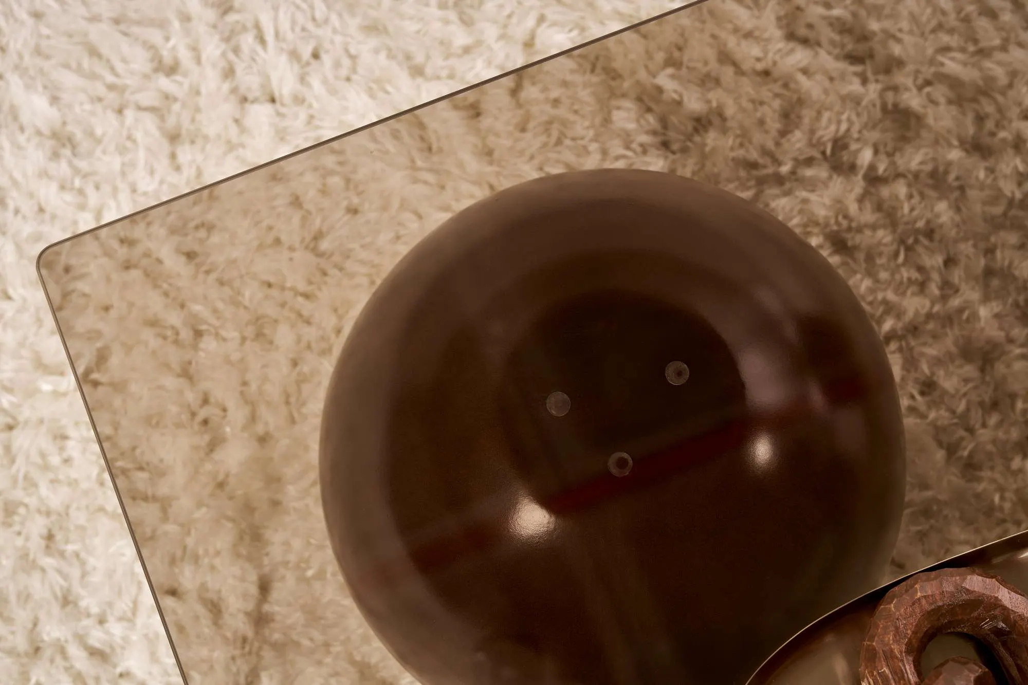 Stolik kawowy SERA 75x110 cm orzech brązowy - ASI_857NRD1136