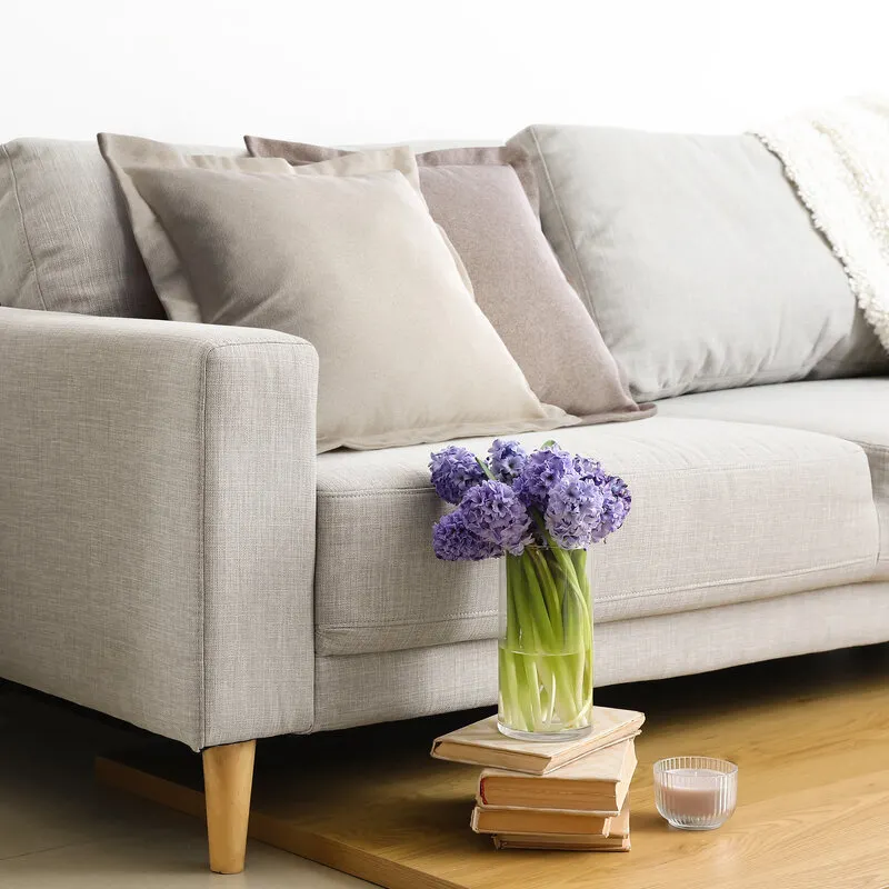 POSZEWKA LIDIA 40 X 40 CM SZARY - EU_410655