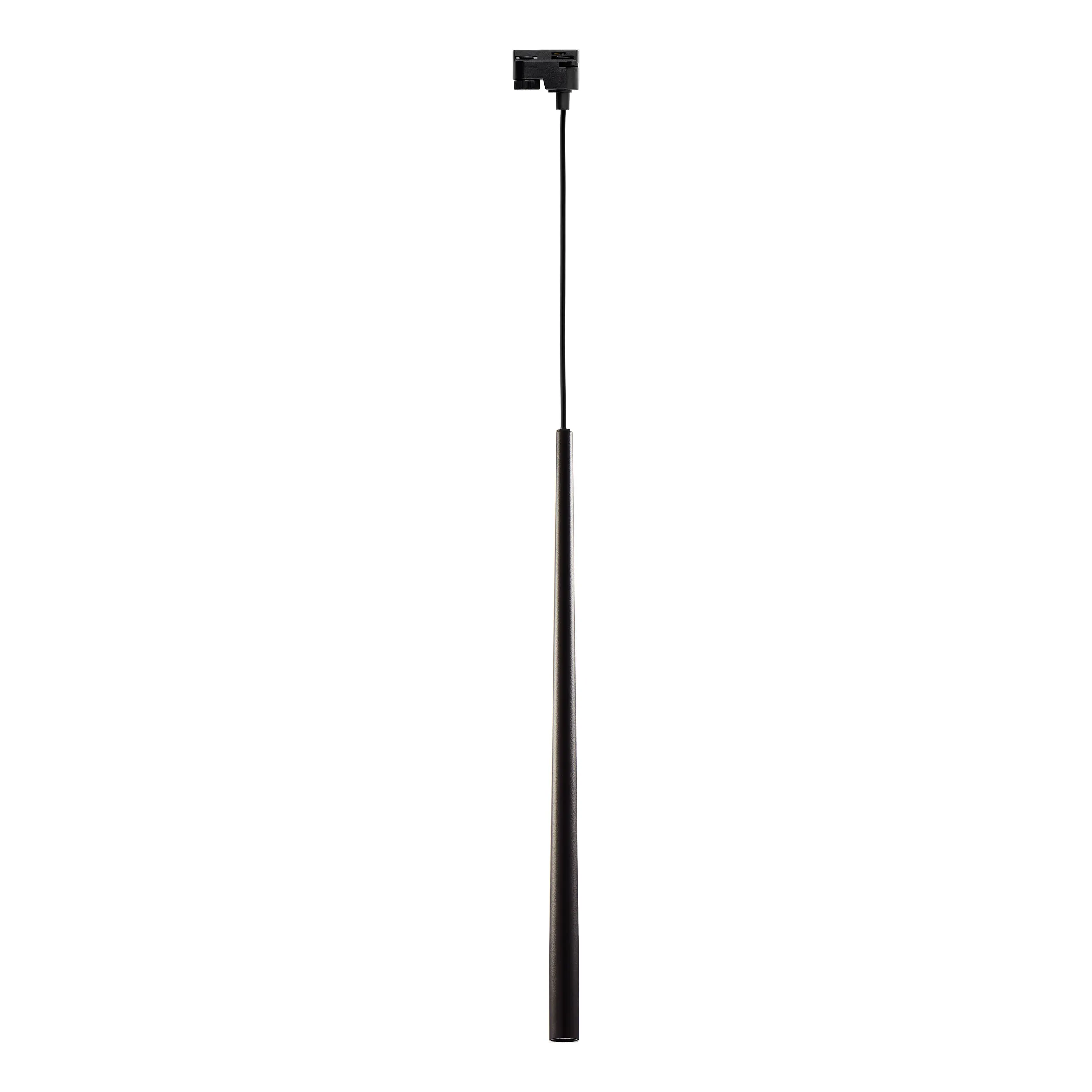 Lampa listwowa wisząca TRACER czarna podłużna 117x7x3cm