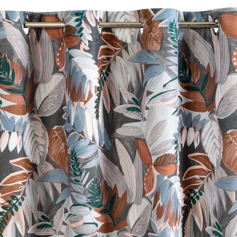 ZASŁONA GOTOWA MARILA 140 X 270 CM STALOWY - EU_438593