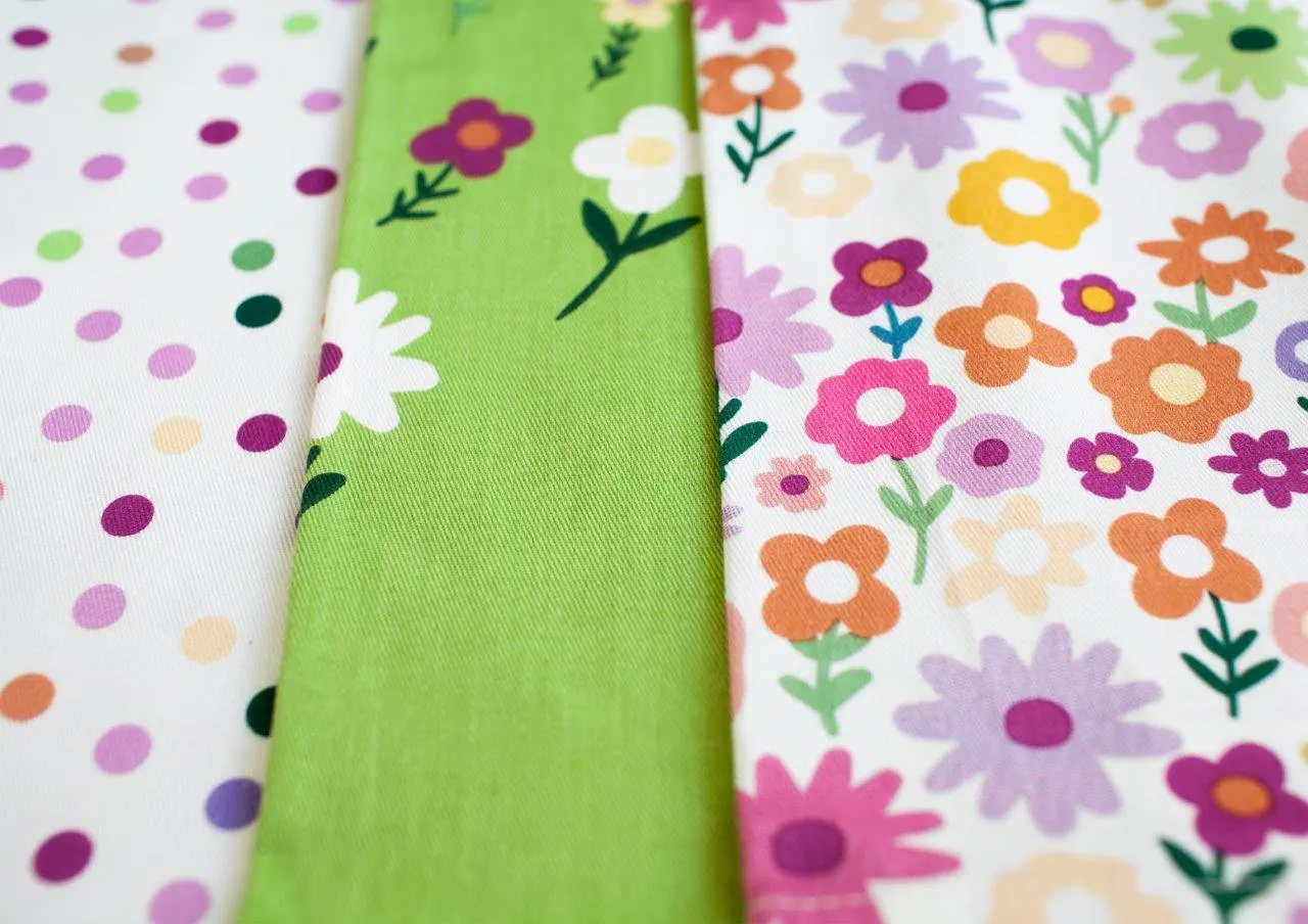 Ścierka zestaw 3 szt. KUKE 027 kwiatki 40x60 wielokolorowy - FARO_30853