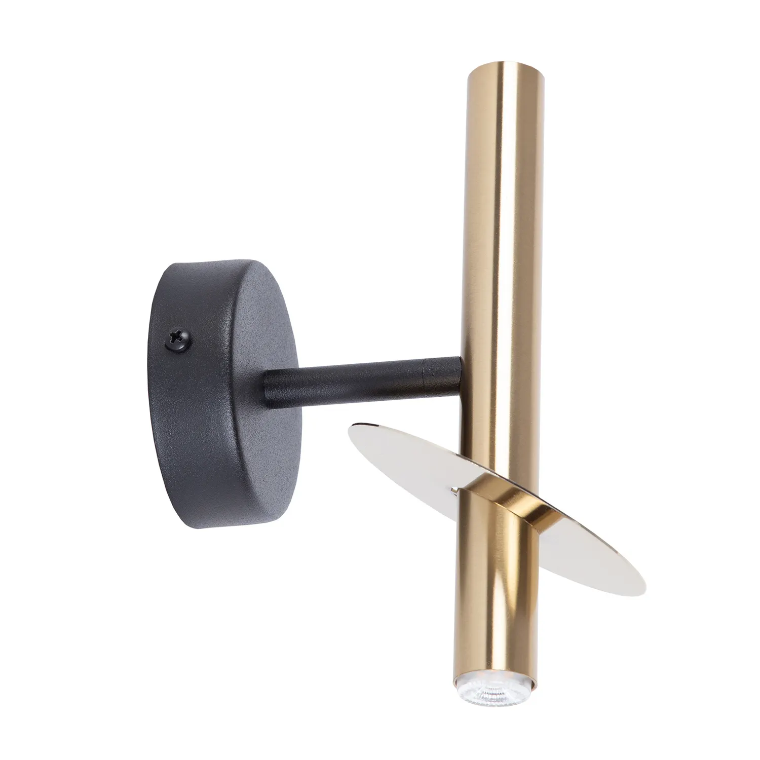 Kinkiet sopel RING 2 stal złoty Łazienka, Wewnątrz, Pokój, Bateria prysznicowa, Uchwyt