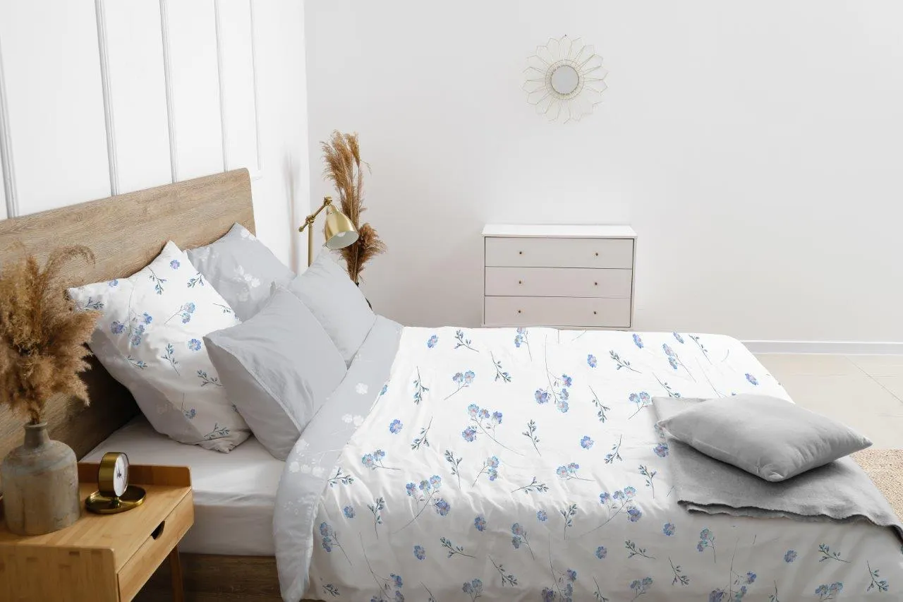 Pościel komplet COTTAGE HOME 022 bawełna 220X200+2X70X80 wielokolorowy - FARO_31106