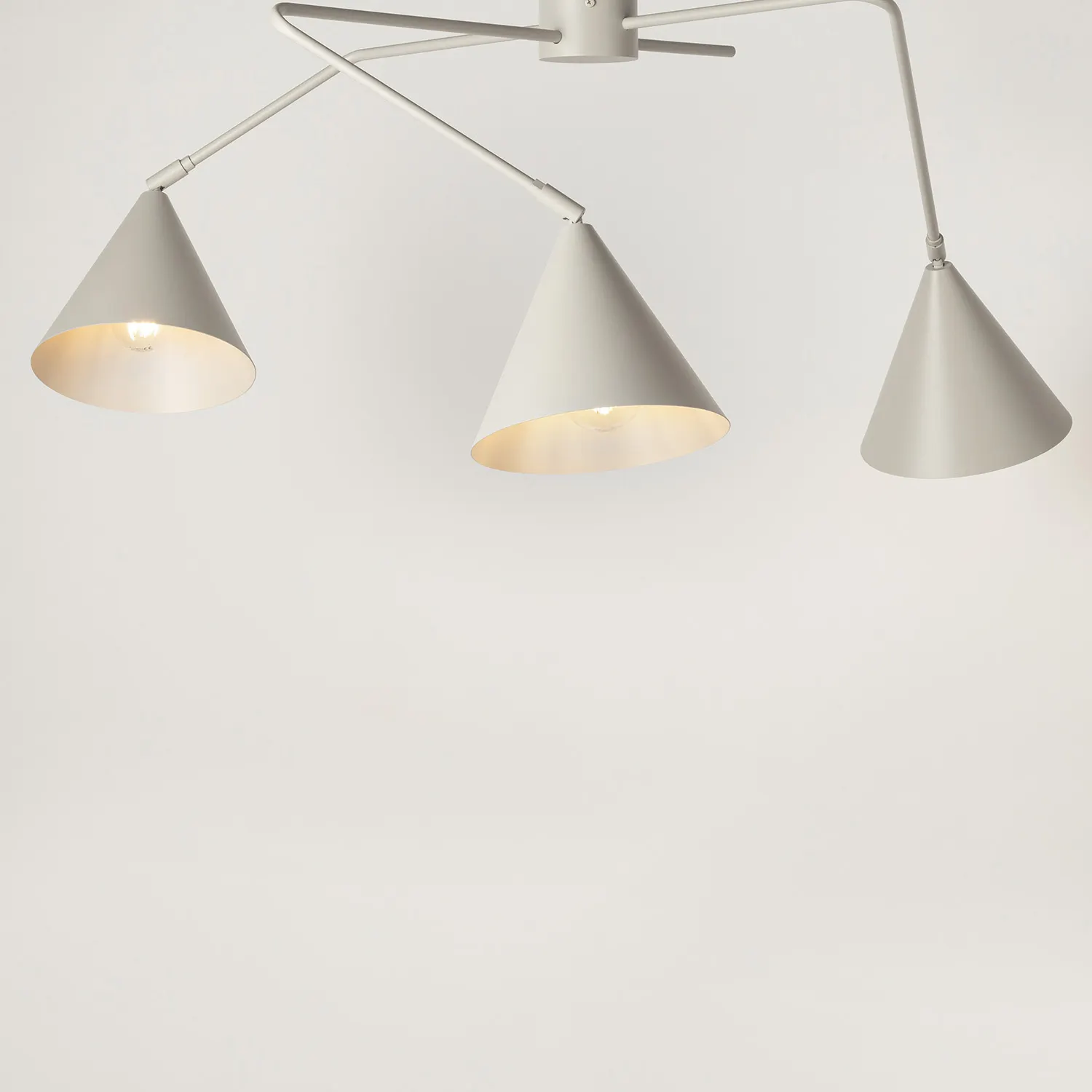 Lampa sufitowa/plafon GALAXY 3 beżowy - SI_40942