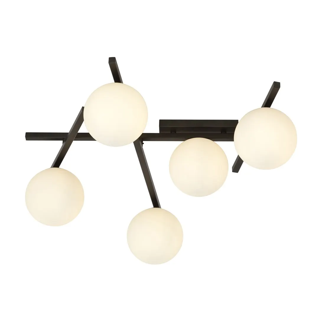 Lampa sufitowa  SMART Czarny 1103/5