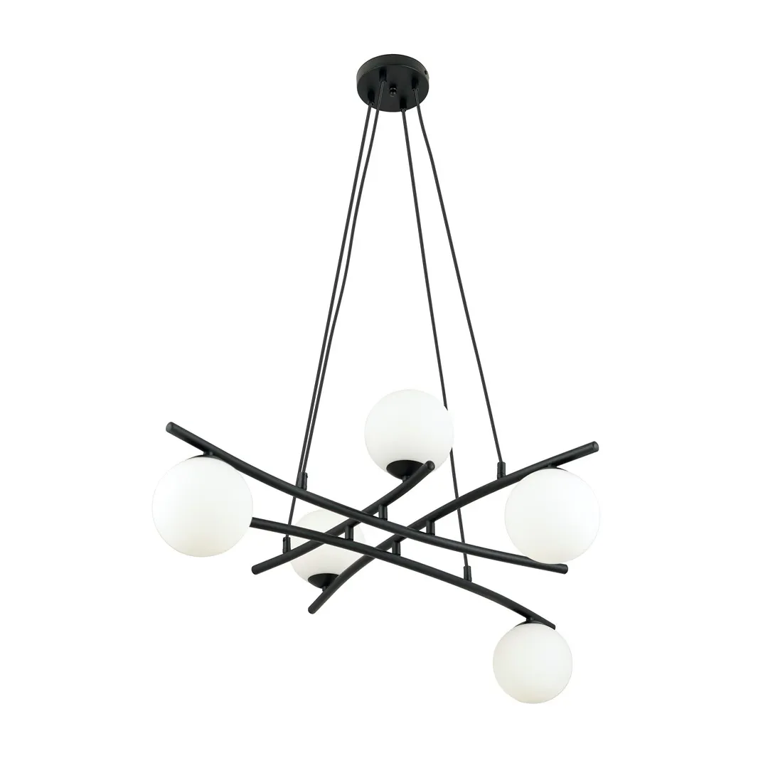 Lampa wisząca ESSA Czarny 1201/5 - 1201/5