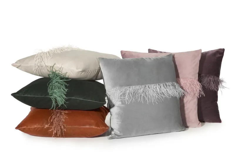 POSZEWKA ARGEA 45X45 CM BORDOWY - EU_310199