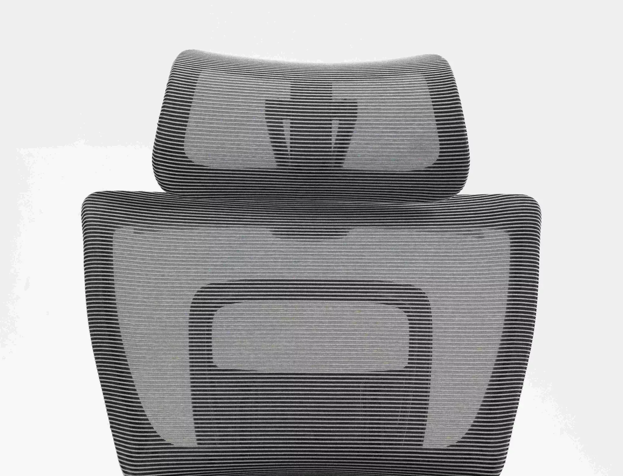 Fotel obrotowy biurowy WINNER LUX z zagłówkiem ergonomiczny szary - OBRWINNERLUXSZ