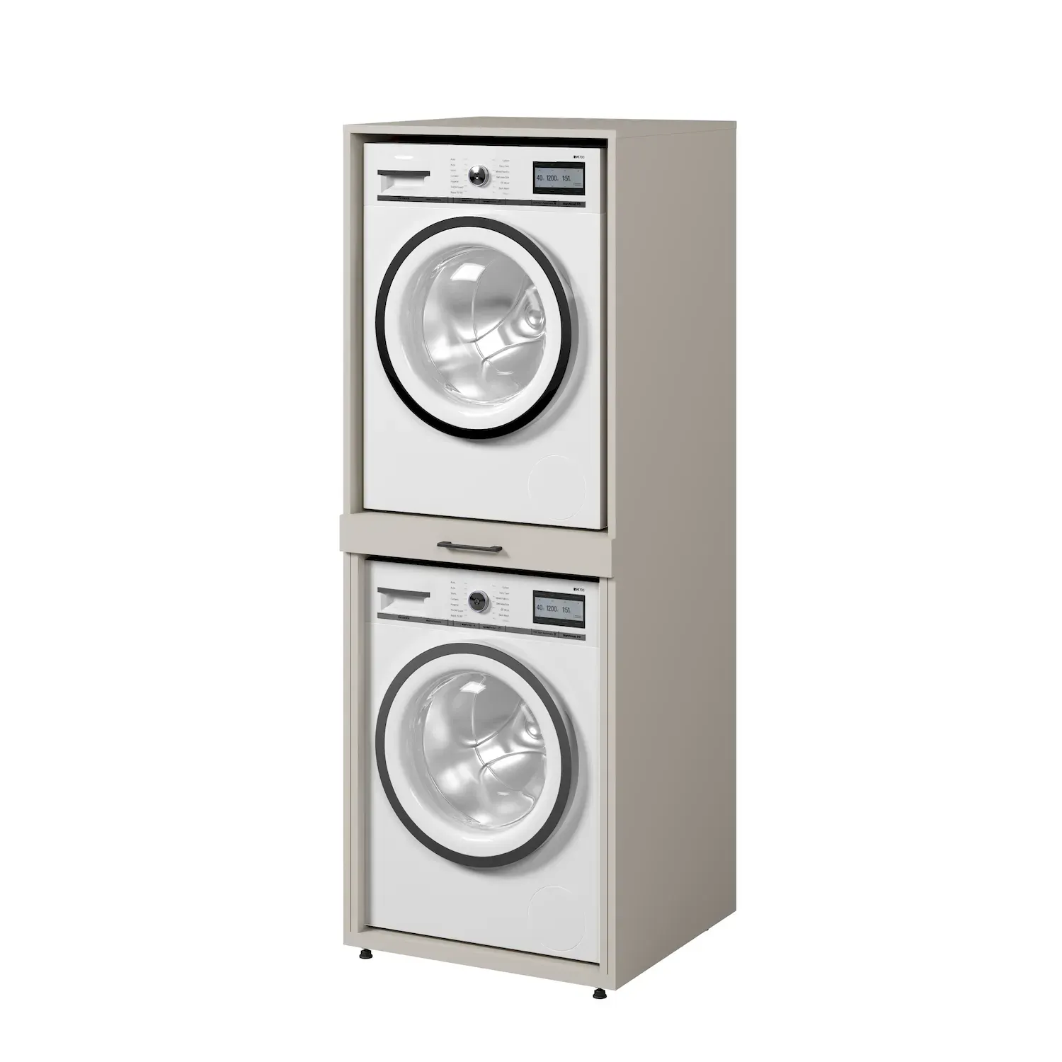 Zabudowa na pralkę i suszarkę AZA wysuwana półka kaszmir - 30KSME61