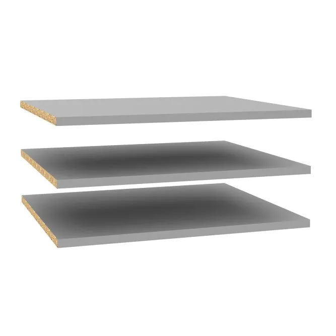 Półki do szafy - zestaw 3 sztuk 48cm DMRD12-A06 Forte