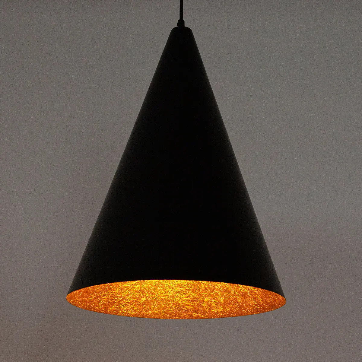 Lampa wisząca VESUVIO S czarno-miedziana - SI_41041