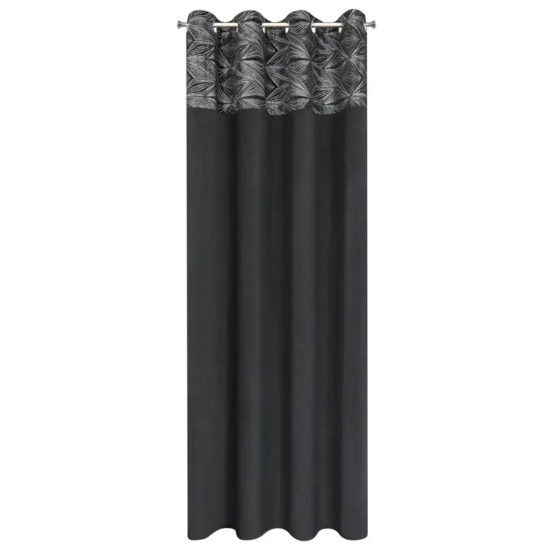 ZASŁONA GOTOWA ARIANA 140X250 CM CZARNY - EU_409040