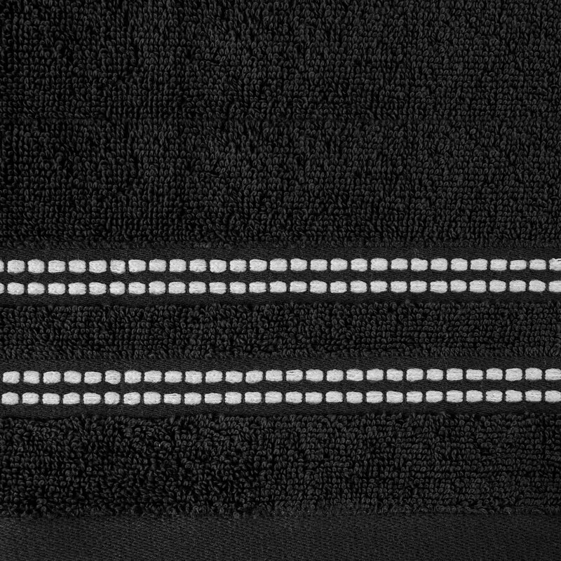 RĘCZNIK ALLY (03) 50 X 90 CM CZARNY - EU_427560