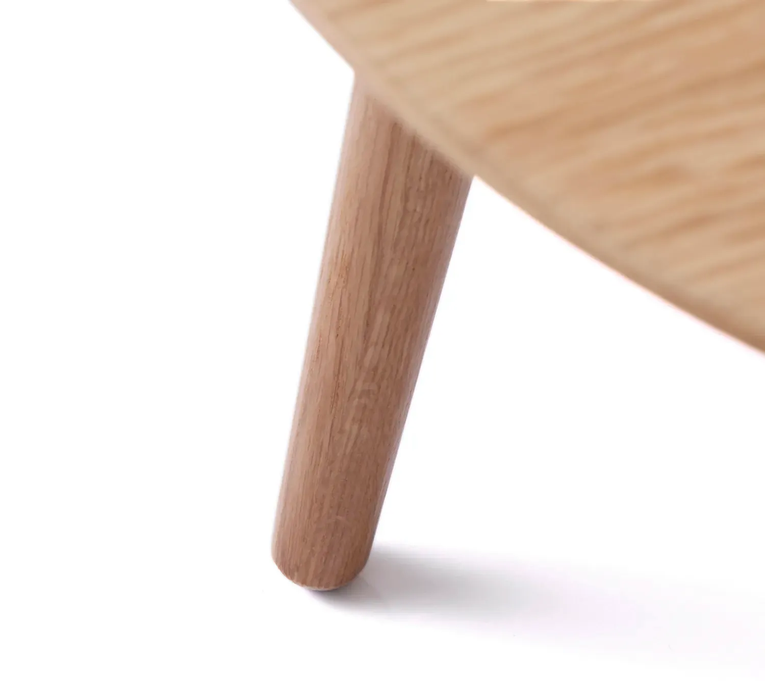 Zestaw stolików kawowych ADDA 2szt. (FI 58cm - FI88cm) - dąb naturalny - UN_48582780