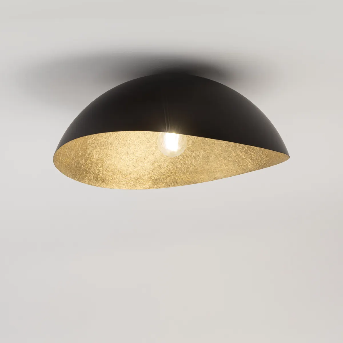Lampa sufitowa/plafon SOLARIS S czarno-złoty - SI_40597