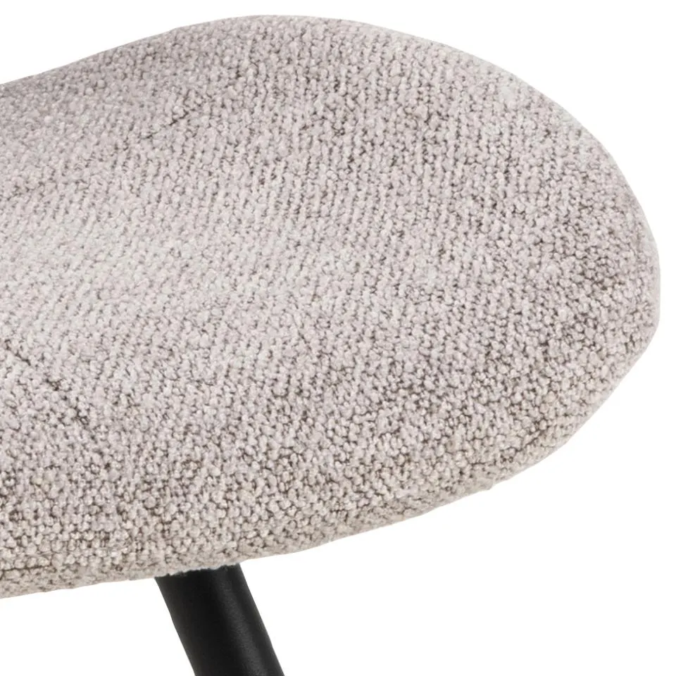 Krzesło Tozzi Beżowy- zam. błyskawiczny, Czarny ( zestaw 2 sztuk ) - 0000098905