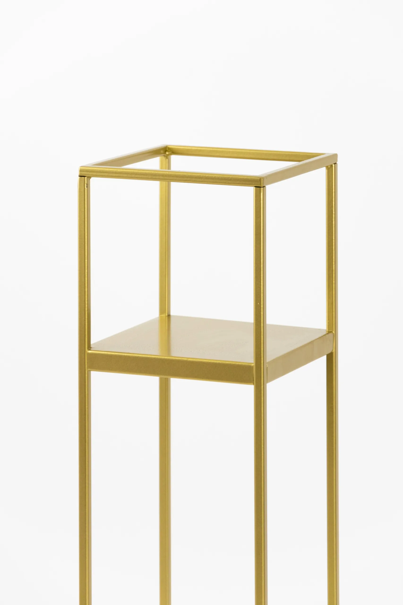 Kwietnik stojący metalowy LILLE S złoty - LD_TZ000169