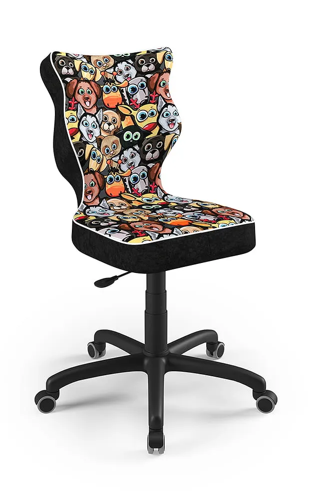 Krzesło młodzieżowe Petit Czarny Storia 28 rozmiar 6 Krzesło młodzieżowe Petit Czarny Storia 28 rozmiar 6