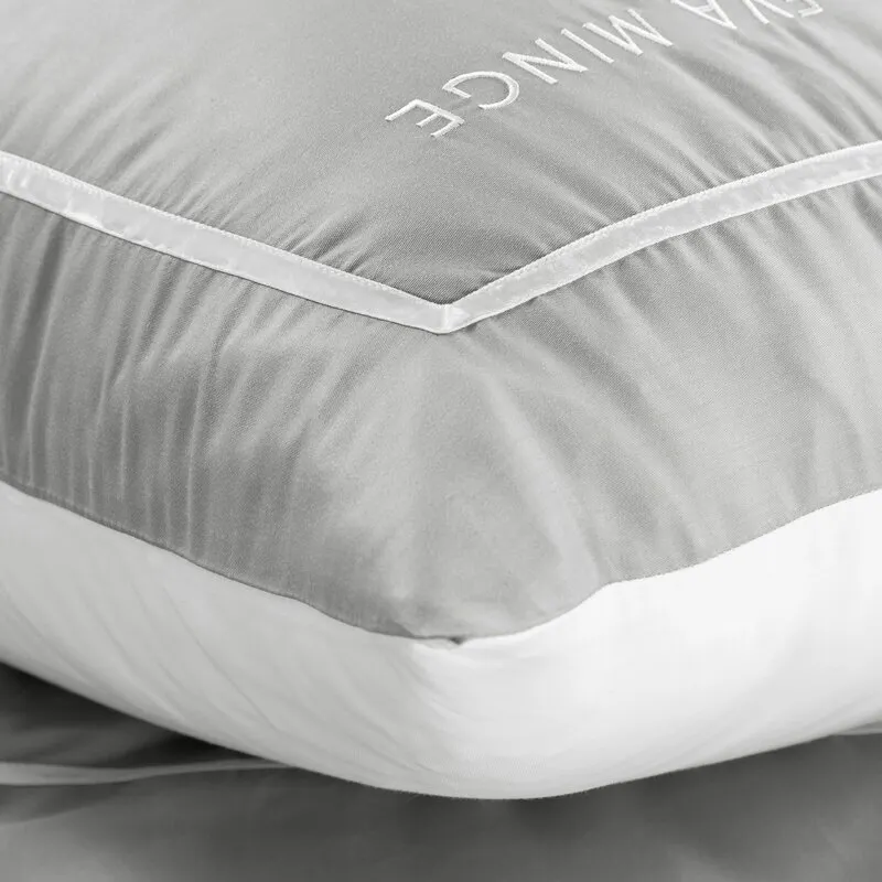 POŚCIEL H 160 X 200 CM SZARY EM - EU_440430