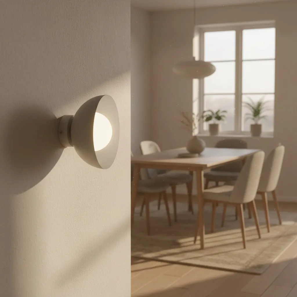 image lampa-kinkiet, oswietlenie, salon, jadalnia, nowoczesny-wystrój