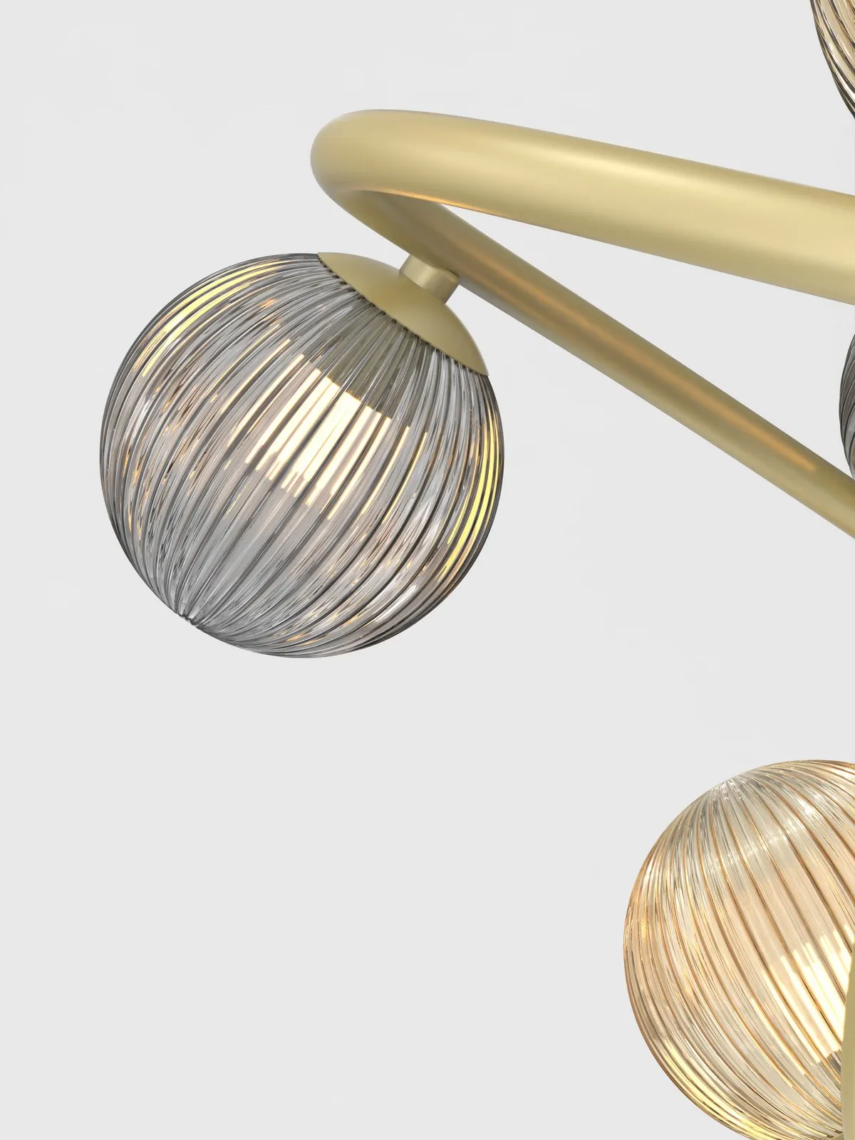 METZ - Lampa sufitowa 8-pł. — zdjęcie 3