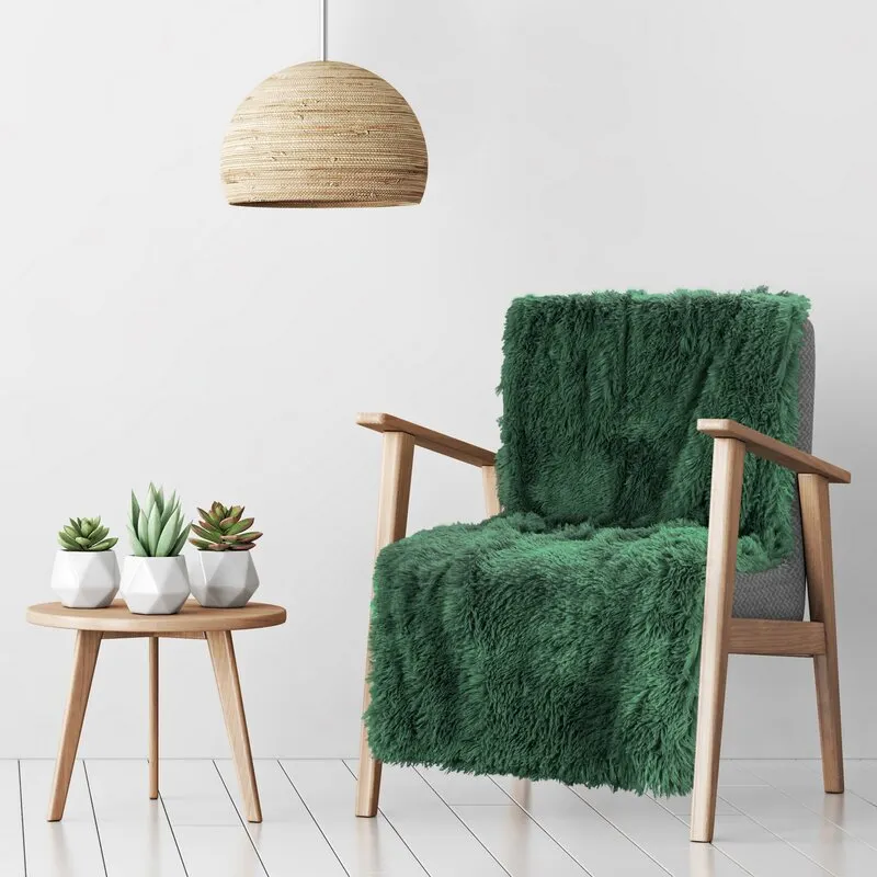 KOC - Narzuta na fotel D91 TIFANY 1 70 X 160 cm Zielony - EU_438726