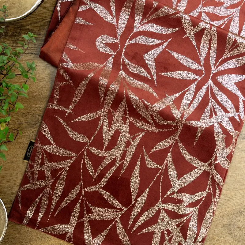 OBRUS BLINK 15 35 X 140 CM CEGLASTY — zdjęcie 8