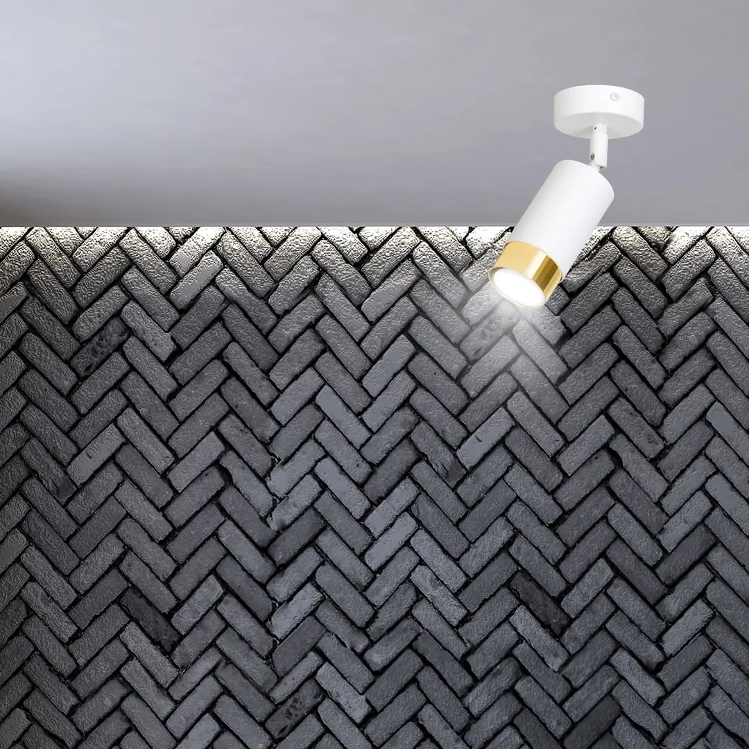 Lampa sufitowa HIRO 1 biały złoty — zdjęcie 7