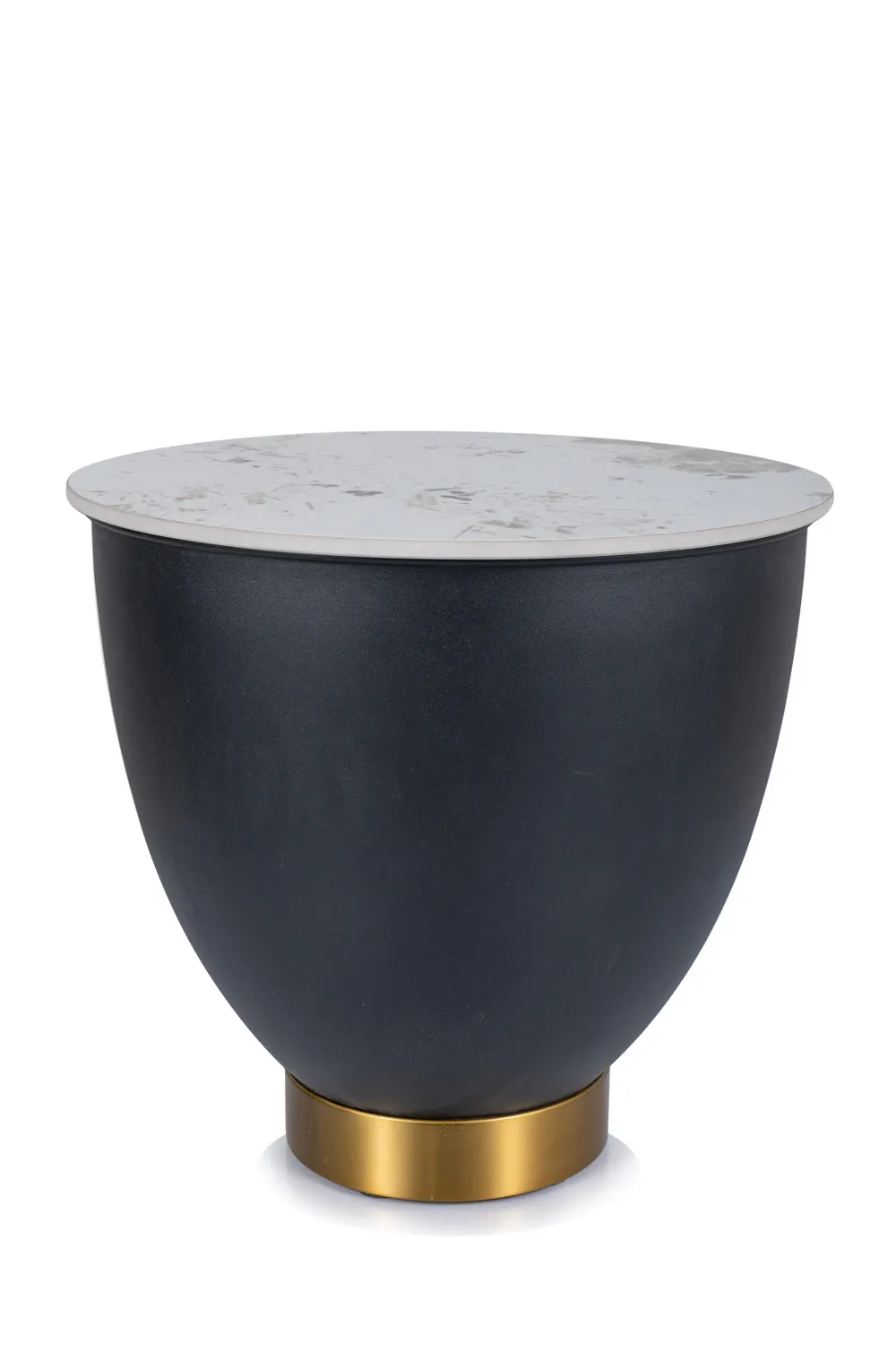 Stolik kawowy okrągły CYPRUS B BIAŁY/CZARNY FI 48X45 Stolik kawowy okrągły CYPRUS B BIAŁY/CZARNY FI 48X45