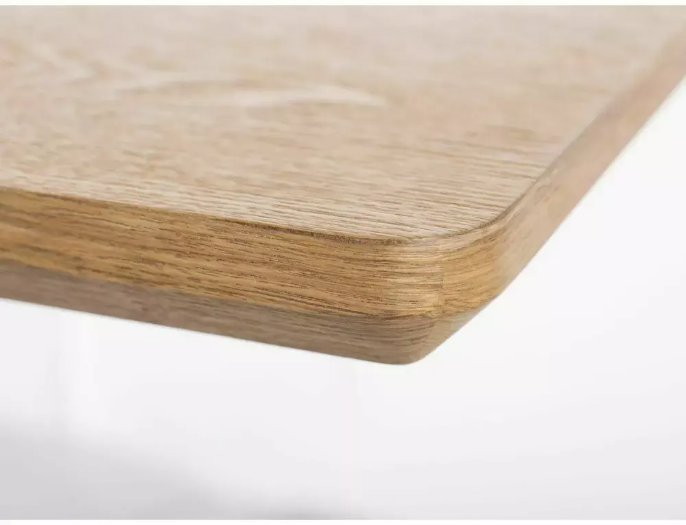 Stół rozkładany LOGAN dąb naturalny 90x160-200 cm - LOGANDC160