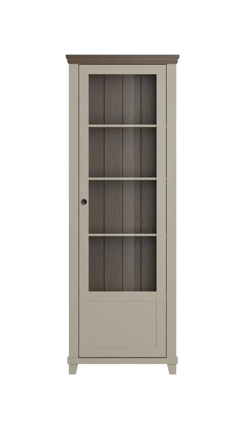 Witryna 1-drzwiowa EVORA WM prawa beż jasny dąb dunin - 24D1JU06