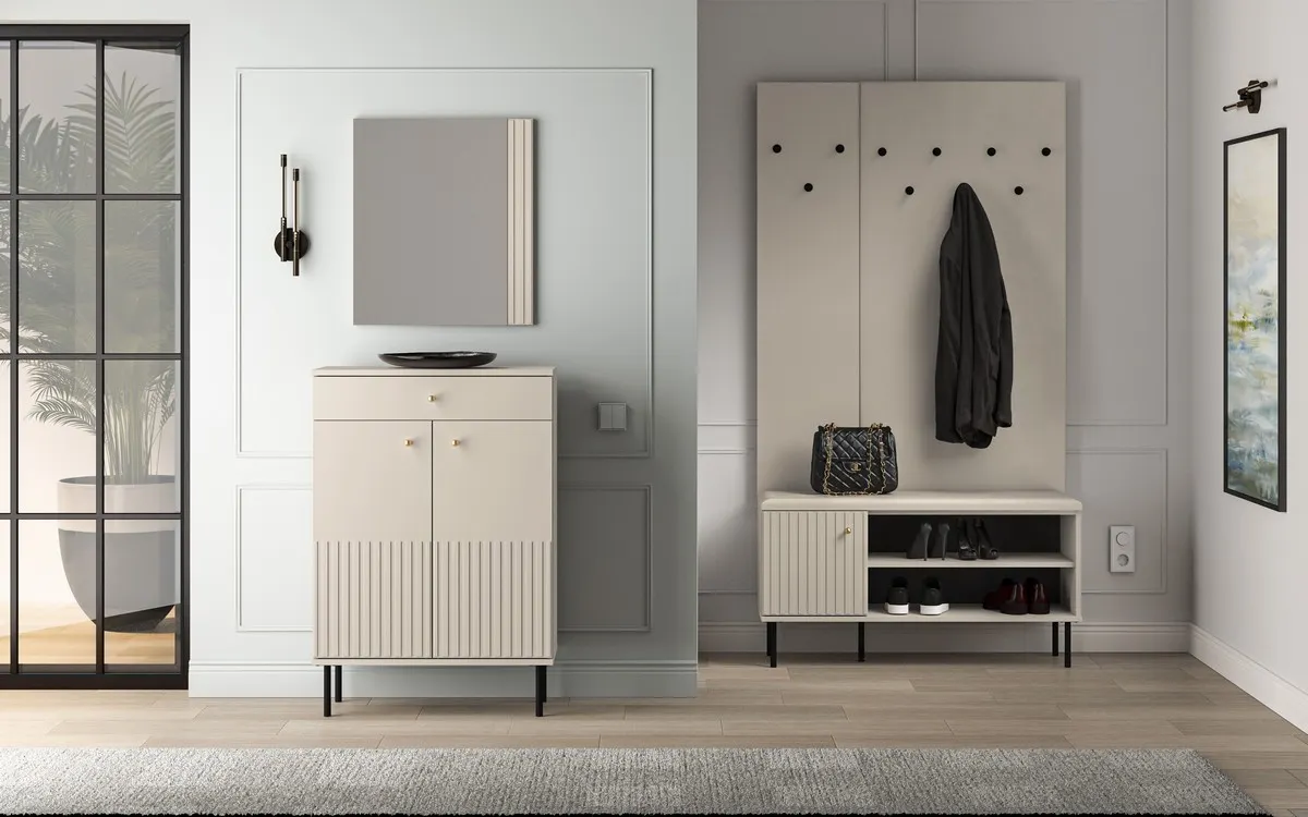 Lustro SOPHIE 21 kaszmir 53x61 cm — zdjęcie 4