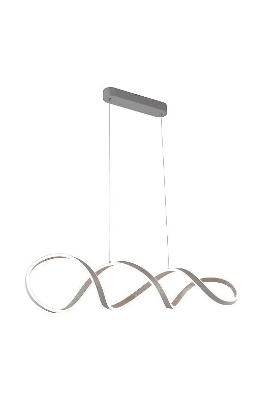 TREVANCE - Lampa wisząca spiralna -regulacja wysokości i natężenia światła SZ90, DŁ150