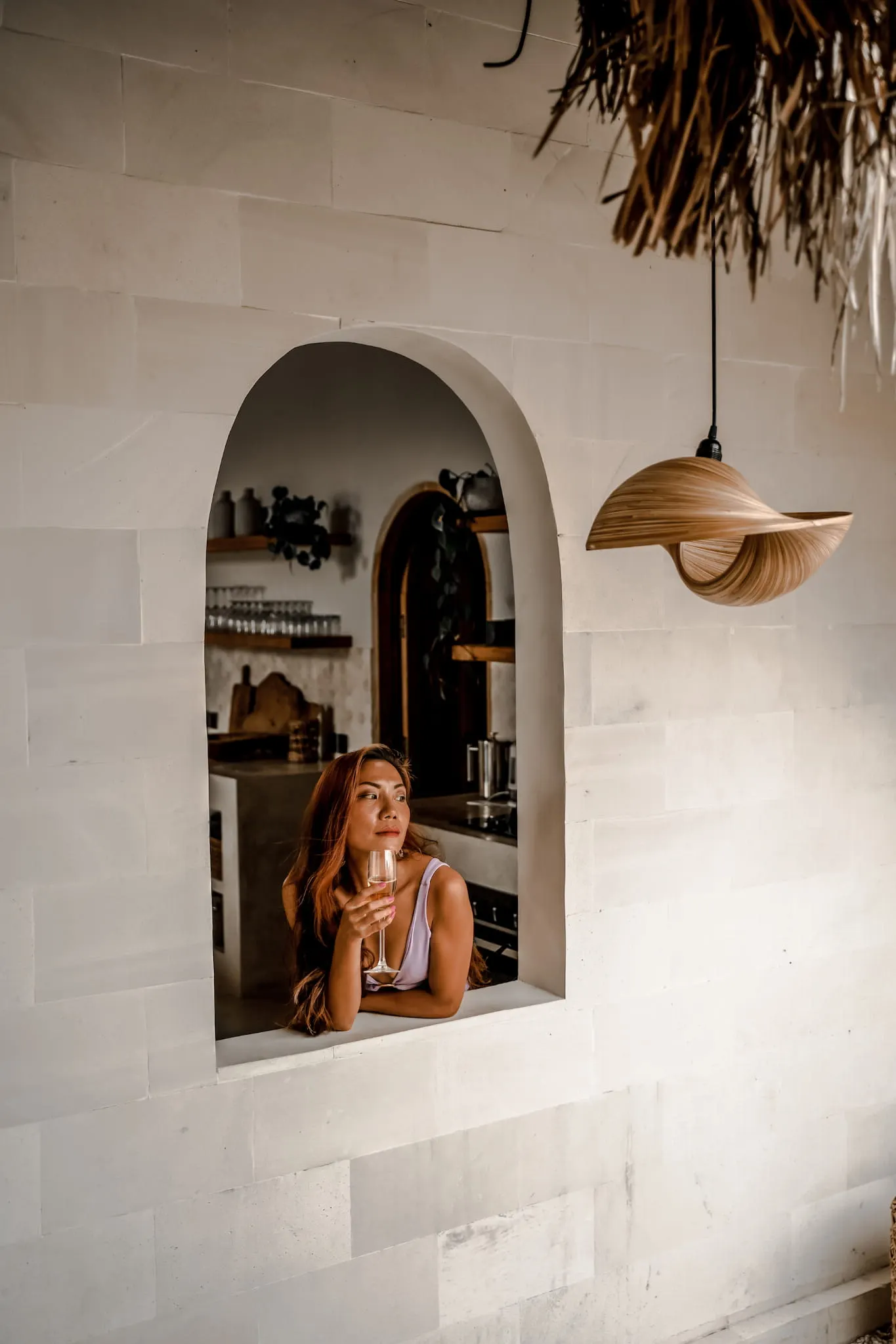 LAMPA BAMBOO ELLE S- 30 cm — zdjęcie 5