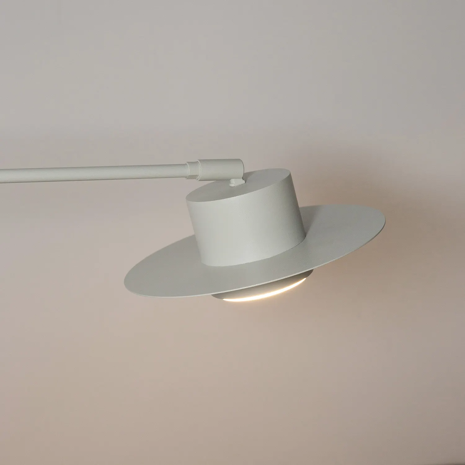 Kinkiet stalowy CHARLIE szary beż - SI_41297