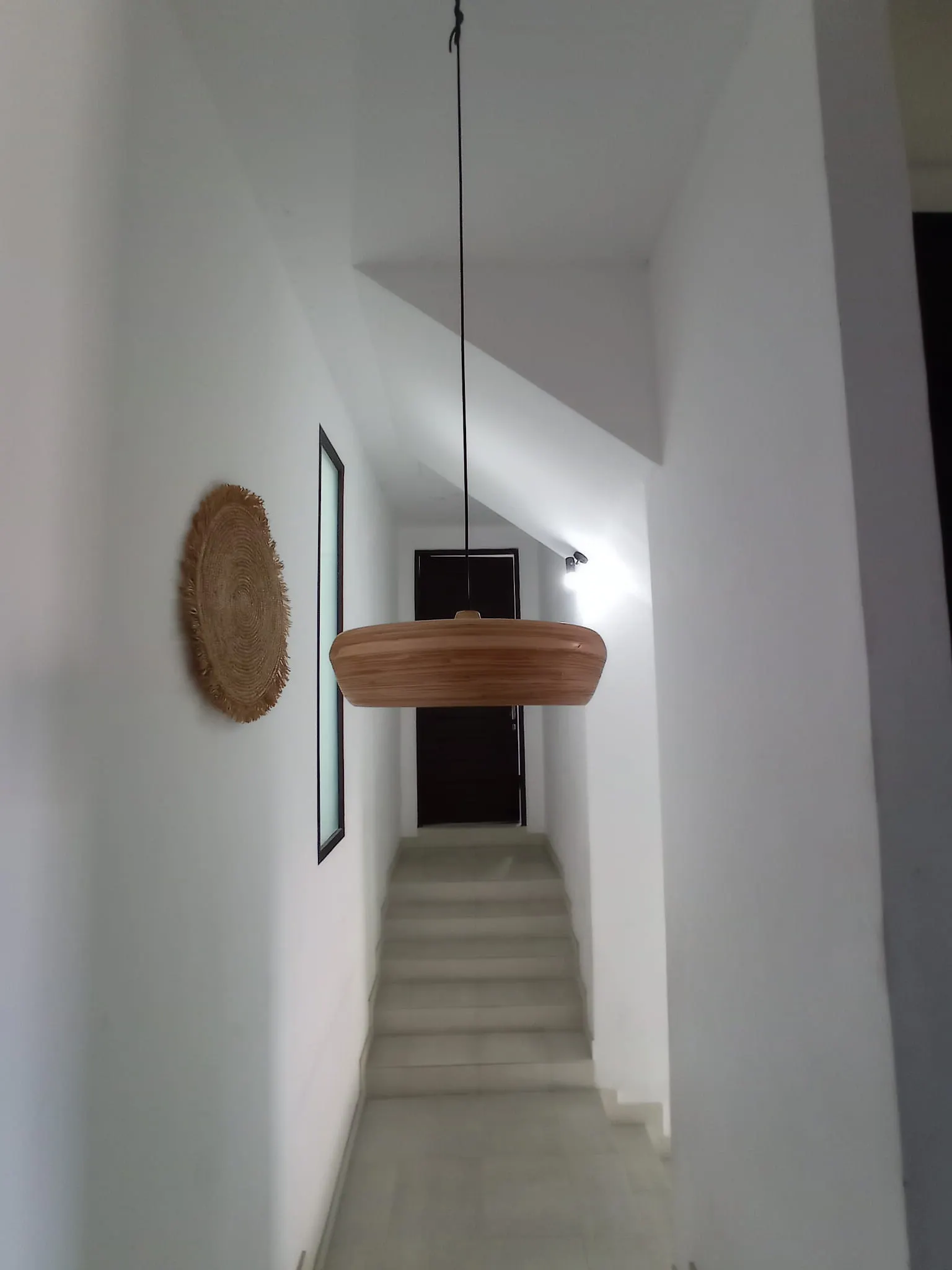 BAMBUSOWA LAMPA WAFA L - 50 CM - MML065L