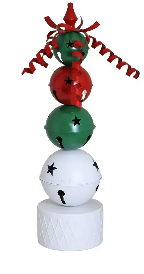 CHOINKA z dzwonków MAŁA 7615 wielokolorowa