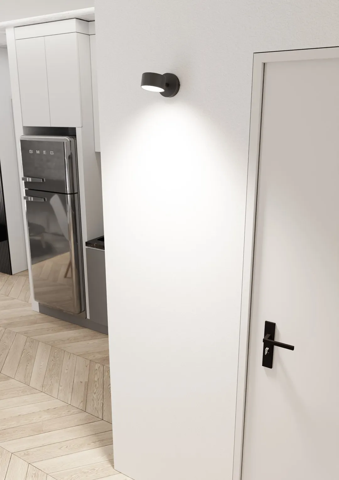 Kinkiet SORA K1 BL czarny - 1440/K1