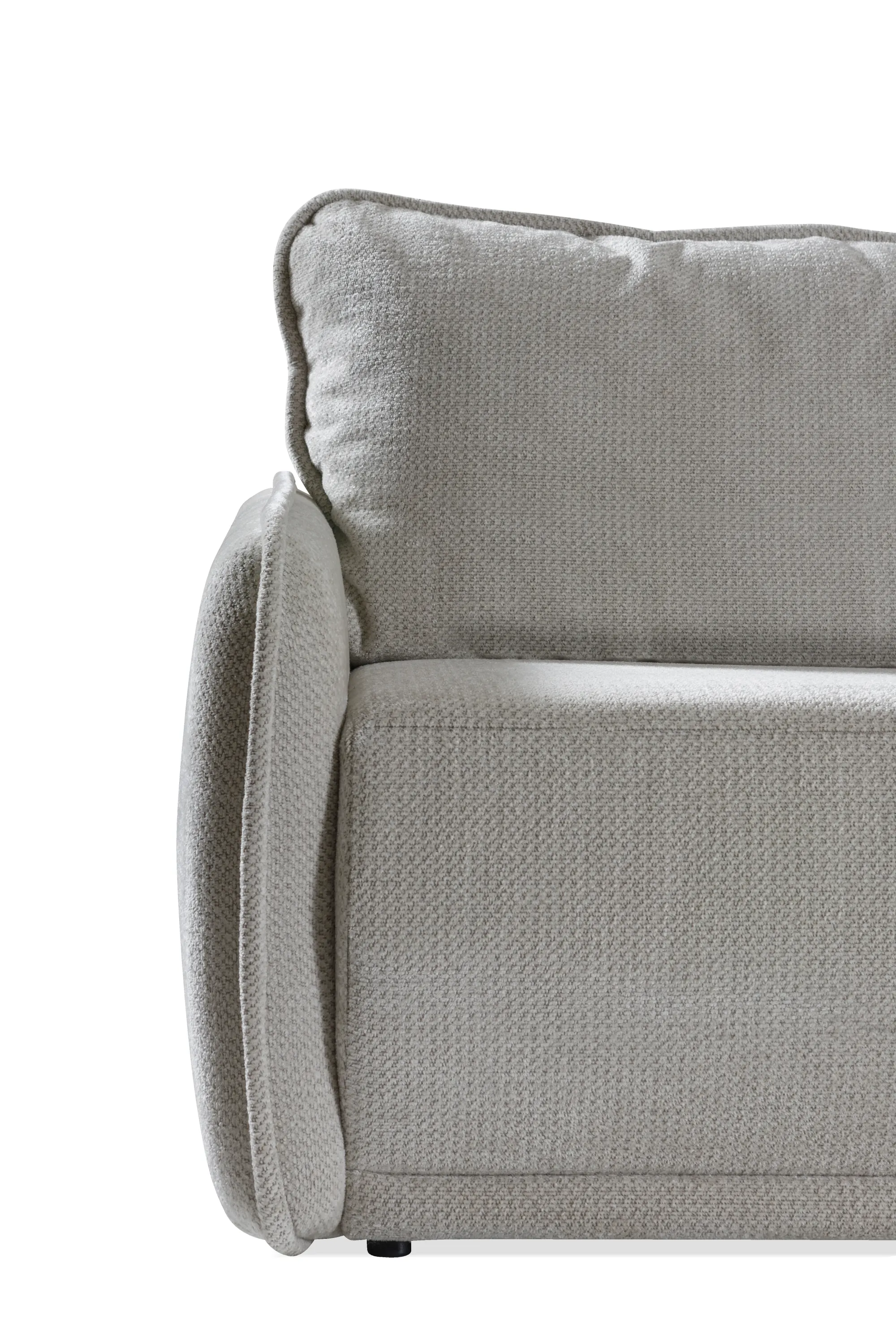 Narożnik rozkładany z pojemnikiem CLOUD ARTICO NATA 240 cm L/P szary - CLOUD_ARTICO_NATA