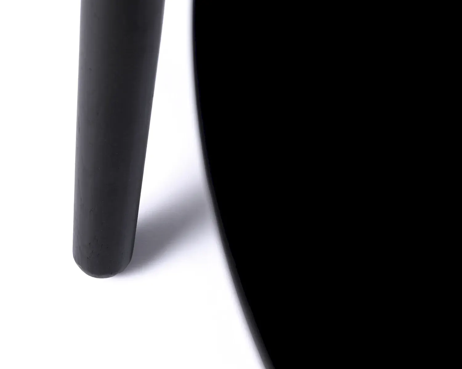 Zestaw stolików kawowych ADDA 2szt. (FI 58cm - FI88cm) - czarny - UN_48584640