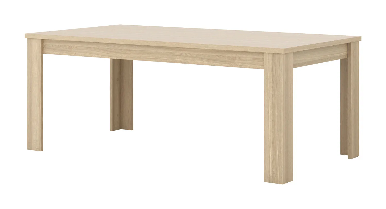 Stół jadalniany CUBA II 190x100 dąb samdal - 24DEOC94