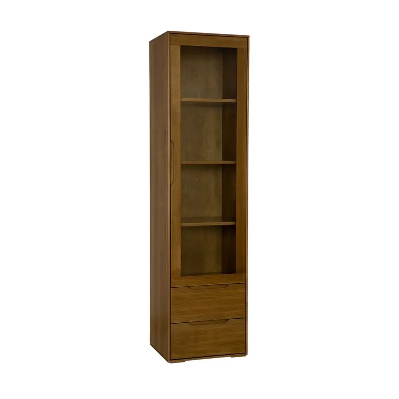 Witryna bukowa KW420 LEWA Szary DREWMAX Witryna bukowa KW420 LEWA Szary DREWMAX