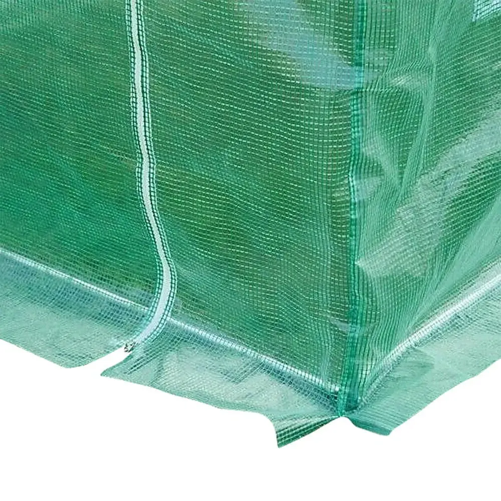 TUNEL foliowy z moskitierą i zwijanymi drzwiami 250x400x200 cm — zdjęcie 8