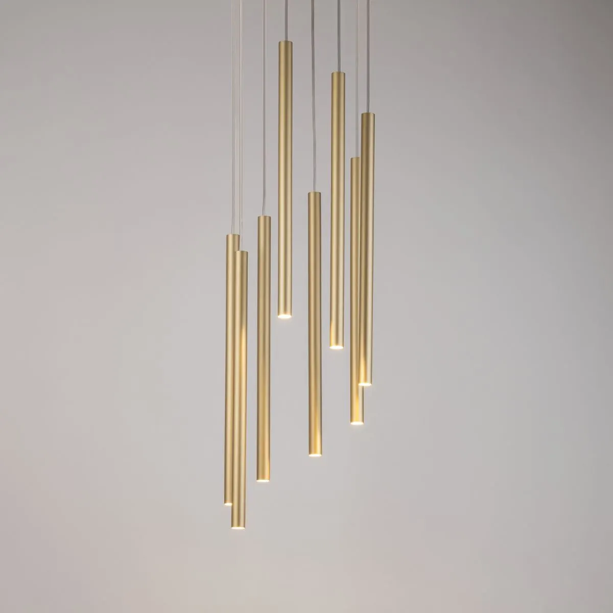 Lampa wisząca SOPEL 8 złota - SI_33630