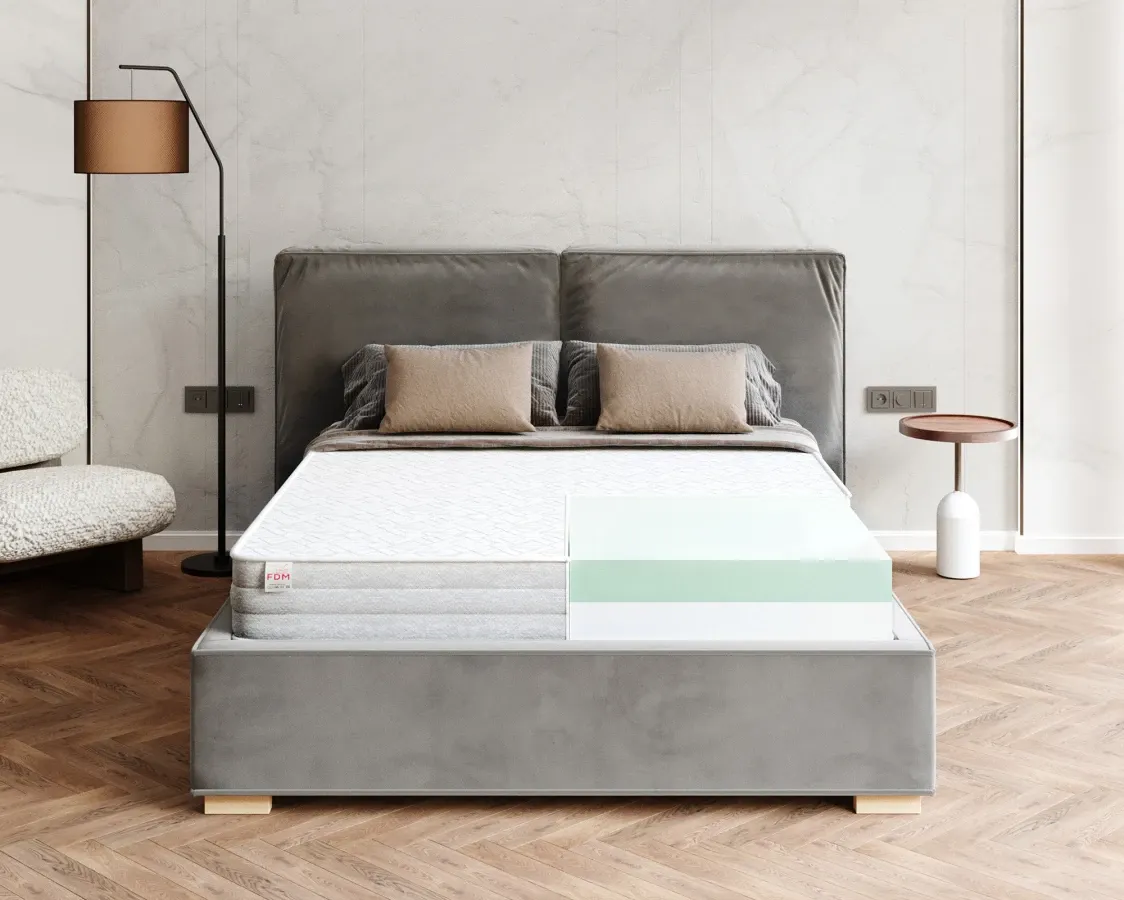 Materac piankowy ORIA - 160x200x21 - H4 twardy / H3 średnio twardy — zdjęcie 10